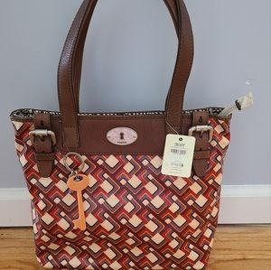 Fossil Printed handbag